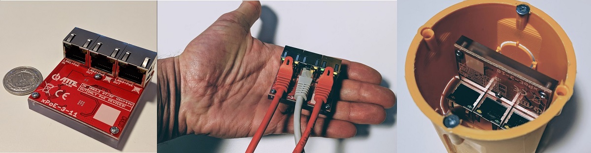 Wygląd rzeczywisty extendera xPoE-3-11