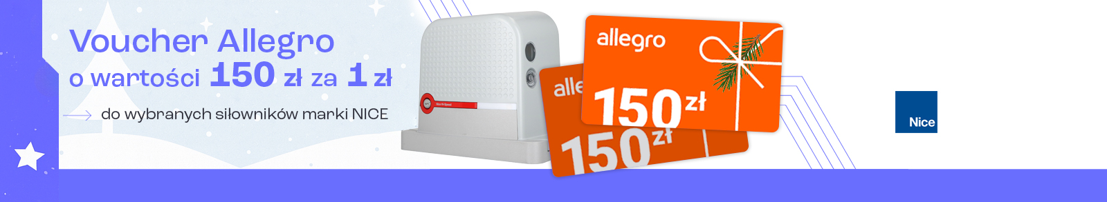 Vouchery Allegro do zakupów NICE