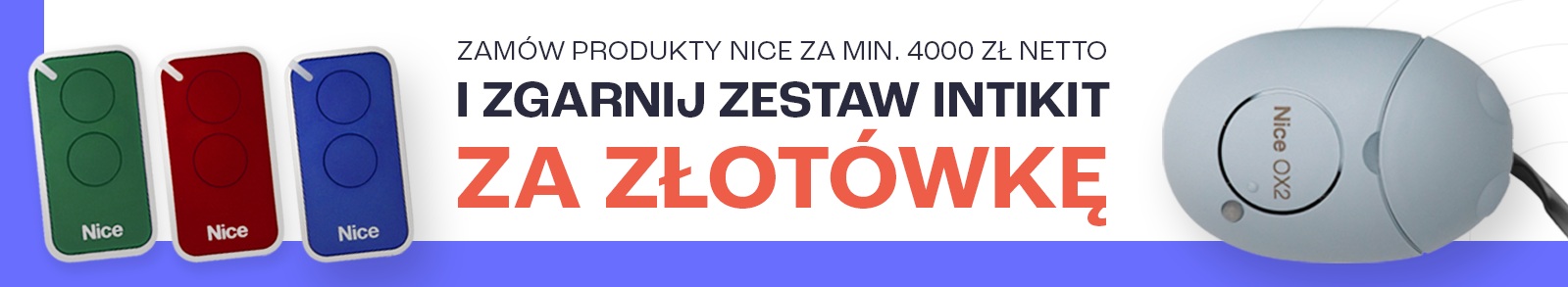 Zestaw INTIKIT do zakupów NICE