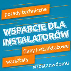 Strona wsparcia za darmo dla wszystkich instalatorów zarejestrowanych w sklepie!