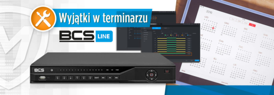 Jak skonfigurować wyjątki w terminarzu BCS Line?