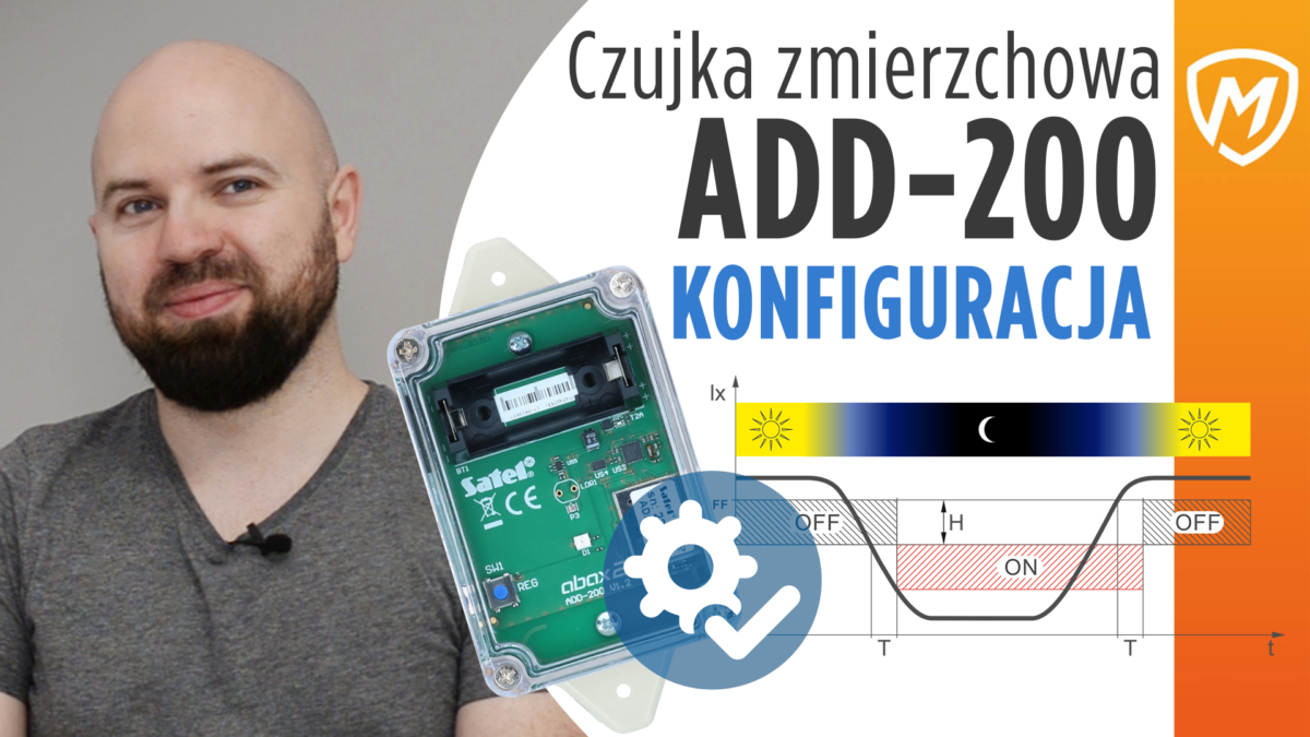 ADD-200 – Jak wykorzystać czujkę zmierzchową systemu ABAX2?