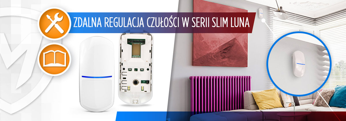 Zwiększenie czułości czujek, kiedy system nie czuwa. Usprawnienie w sterowaniu oświetleniem