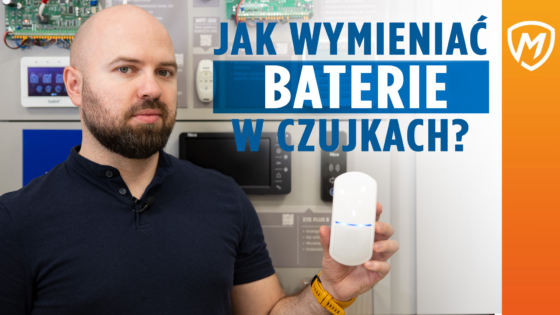 Jak wymienić baterie w czujce i manipulatorze?