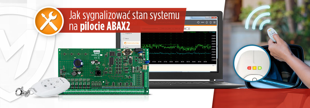 #2 Pilot ABAX2 – jak sygnalizować stan systemu