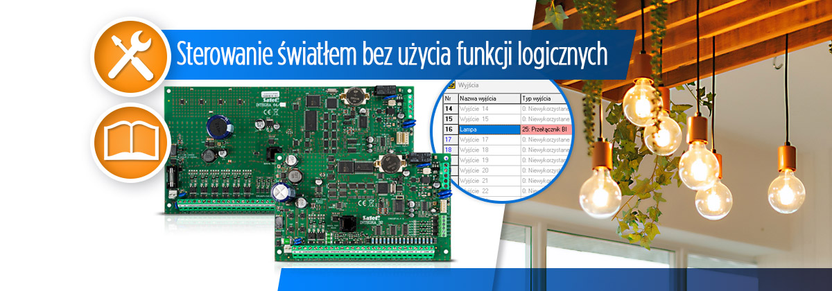 Integra – prosty sposób sterowania oświetleniem, ręcznie i przez czujnik zmierzchu
