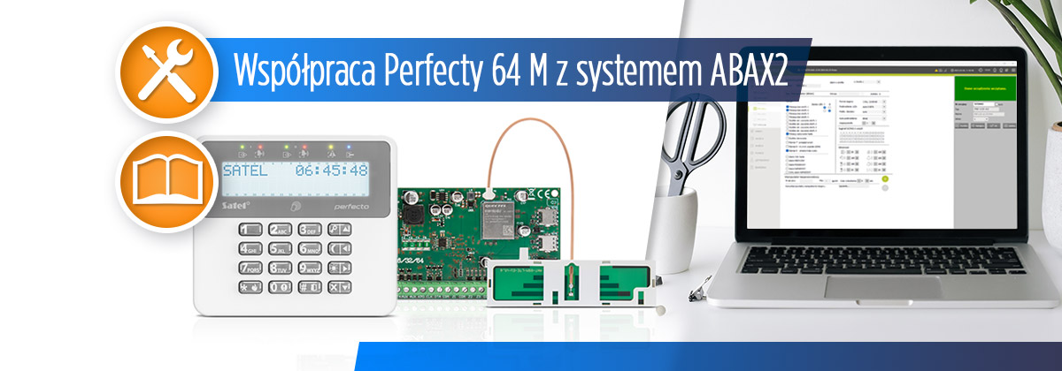 PRF-LCD-A2 – manipulator ABAX 2 z czytnikiem kart do centrali Perfecta?