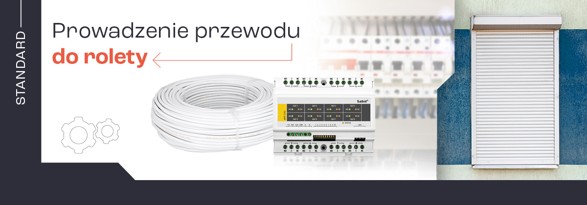 Jak podłączyć rolety do alarmu Integra?