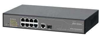 Przykładowy switch z zasilaniem PoE