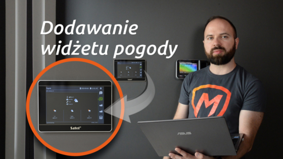 Utworzenia widżetu pogodowego w manipulatorze INT-TSI