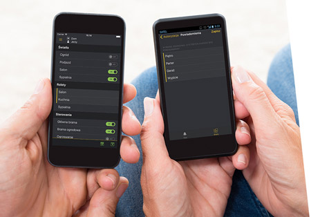 Aplikacja SATEL integra control