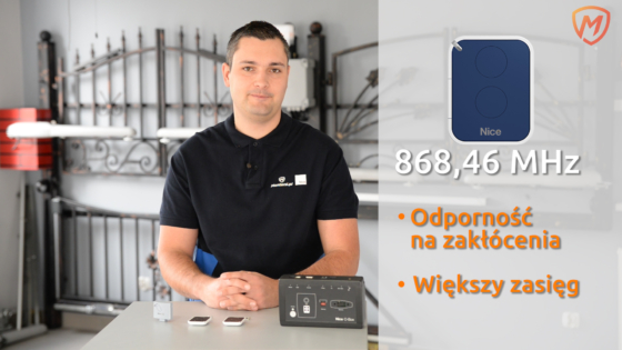 Możliwości pilotów z serii Nice Opera w połączeniu z radioodbiornikiem Oxi