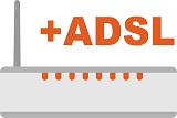 Wymagany router z modułem ADSL