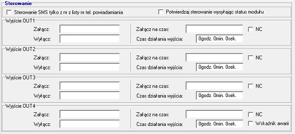 gprs-t4 wyjścia