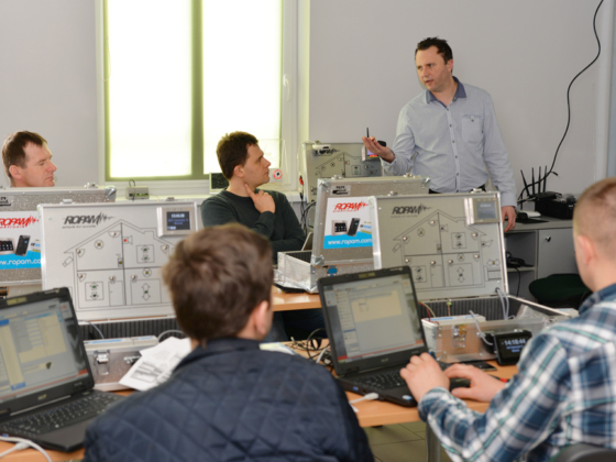 Systemy alarmowe ROPAM - szkolenie kwiecień 2017