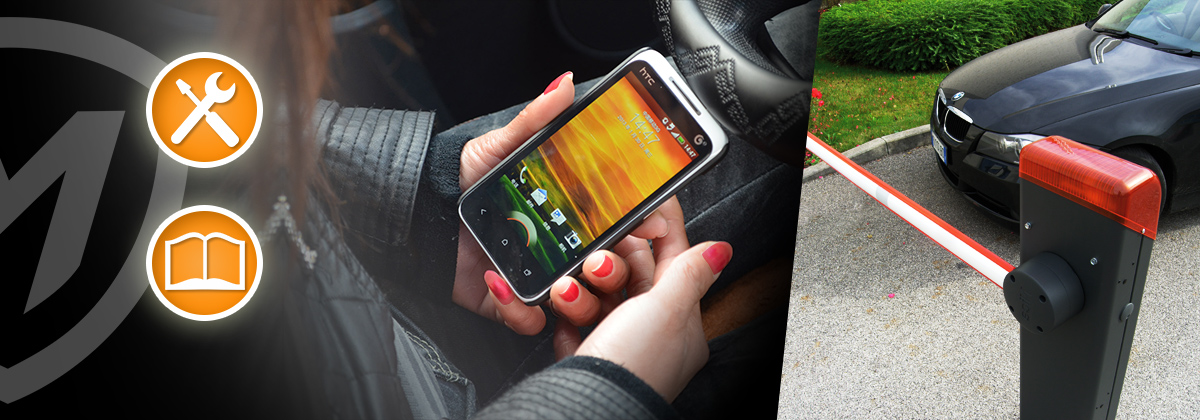 Zdalne sterowanie szlabanem na osiedlu przez moduł GSM