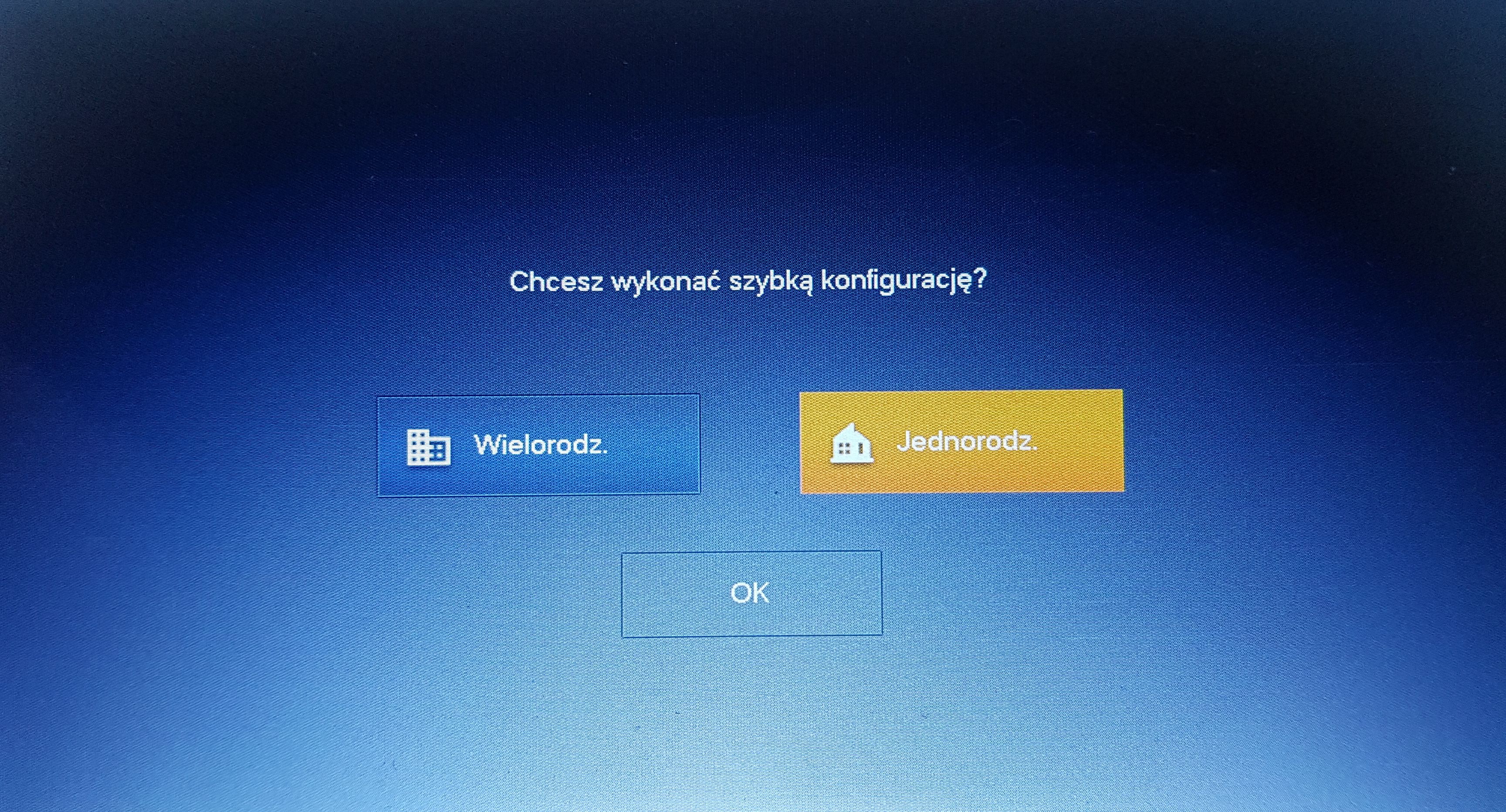 inicjalizacja monitora głównego w systemie videodomofonowym IP BCS