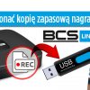 Zgrywanie nagrań z rejestratora BCS Line