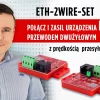 ETH 2WIRE SET – Połącz i zasil urządzenia IP po PoE przewodem dwużyłowym z prędkością do 100 Mb/s