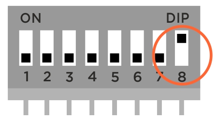 dip-switch abax acu