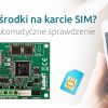 Automatyczne sprawdzanie środków na karcie SIM