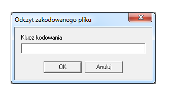 klucz kodowania integra