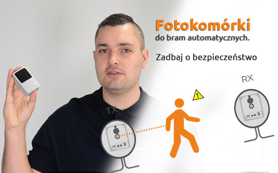 Film: Fotokomórki do bram automatycznych