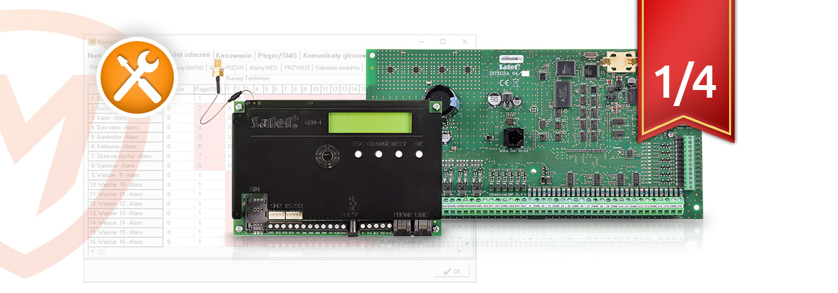 wsparcie montersi: GSM 4 z INTEGRĄ