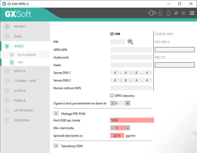 gx control prepaid satel