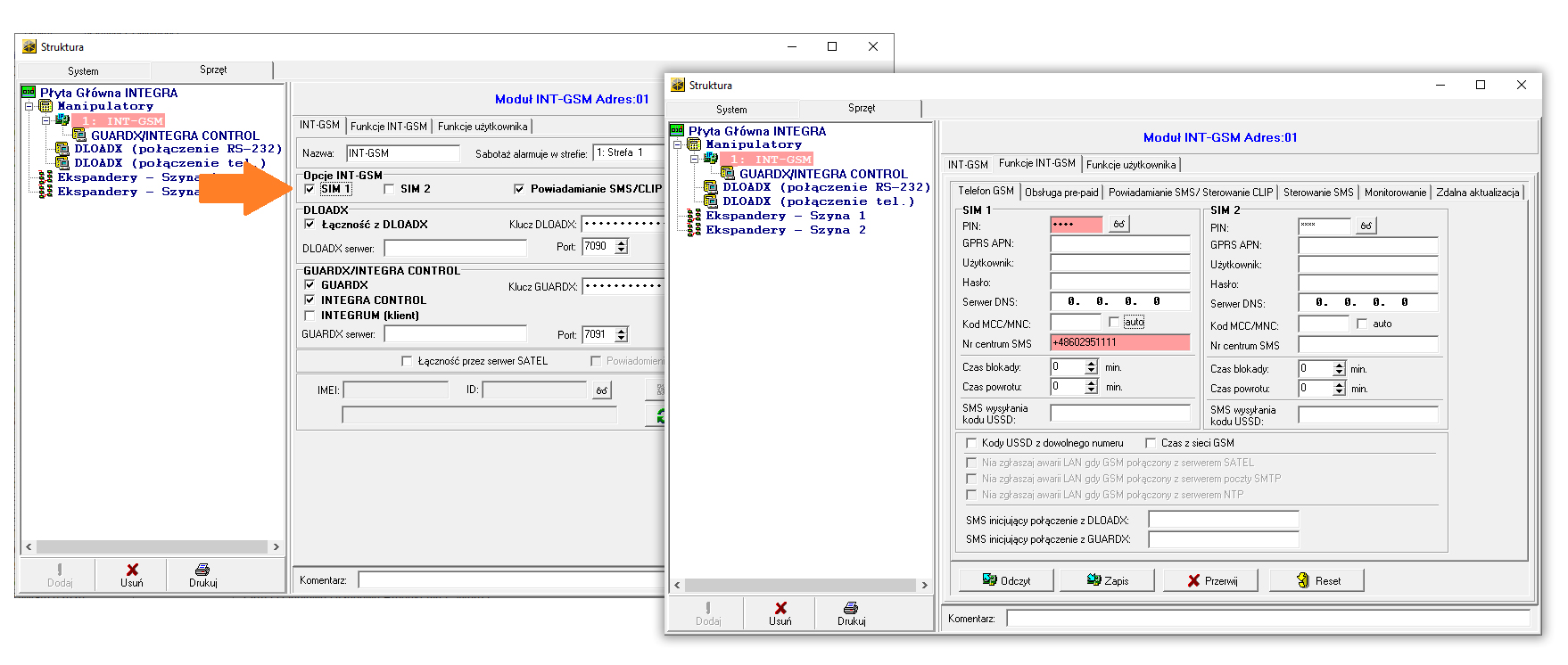 int-gsm satel