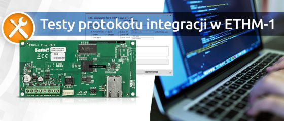 Testy protokołu integracji w ETHM-1