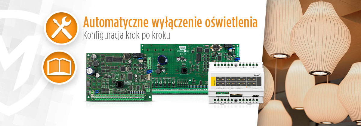 satel - automatyczne wyłączenie oświetlenie