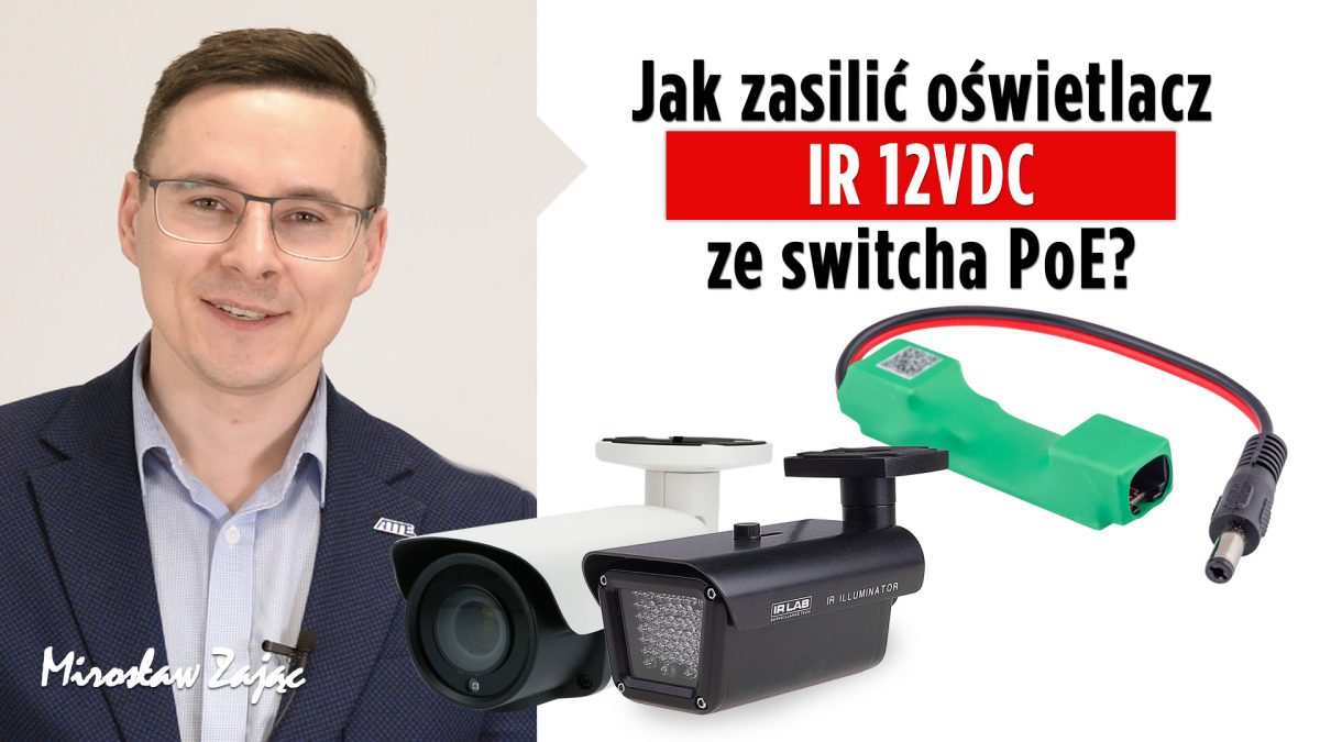 jak zasilić oświetlacz IRV DC