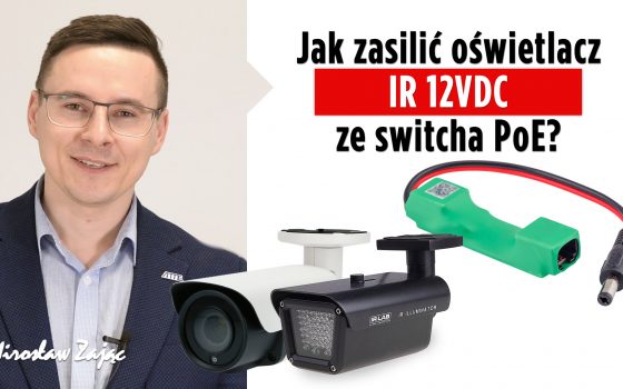 jak zasilić oświetlacz IRV DC