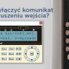 Komunikat o naruszonych wejściach podczas uzbrajania systemu w centralach INTEGRA. Jak go wyłączyć?