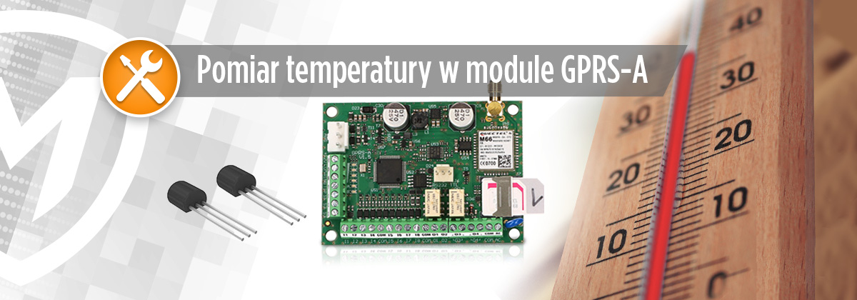 Pomiar temperatury w module GPRS-A