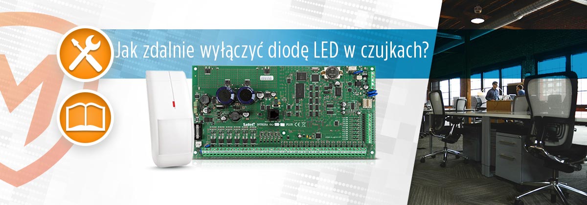 Artykuł dla instalatora: Jak zdalnie wyłączyć diodę LED w czujkach?