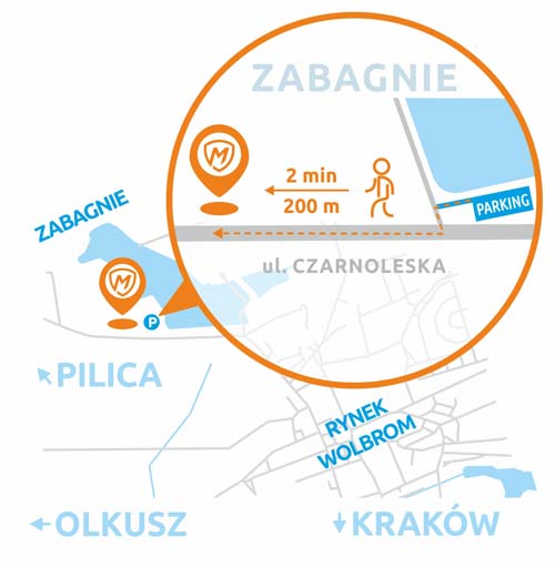 siedziba Montersi.pl oraz parking - mapa