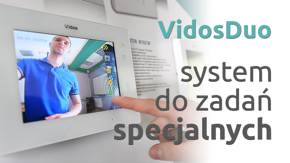 VidosDuo rozbudowany system video-domofonowy