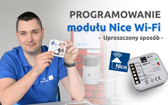 Programowanie modułu Nice Wi-Fi