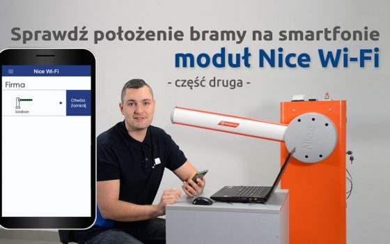 Jak sprawdzić aktualne położenie bramy na smartfonie.