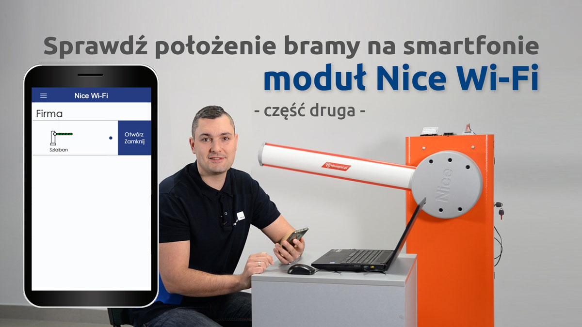 Jak sprawdzić aktualne położenie bramy na smartfonie.