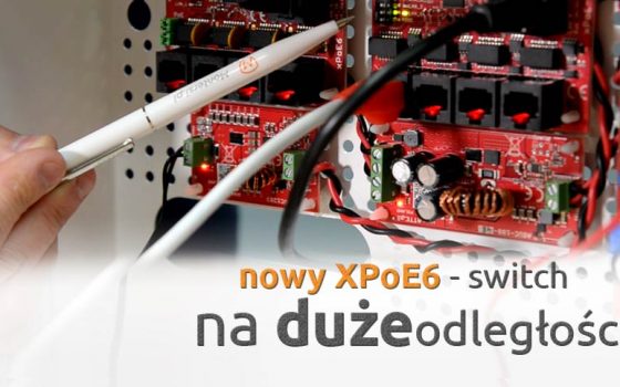 XPoE-Switch na duże odległości