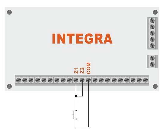 przycisk integra