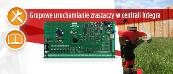 Sekwencyjne uruchamianie zraszaczy w ogrodzie