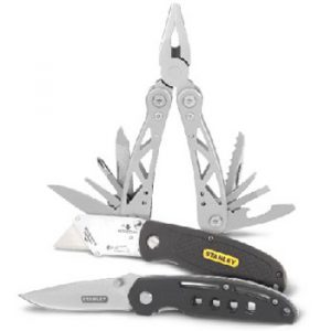 Multitool Stanley <span>ZESTAW MINI Multi-Tool 12w1 + 2 NOŻE SKŁADANE</span>