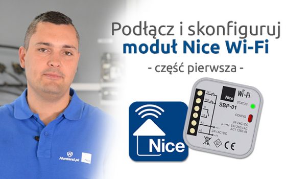 Podłącz i skonfiguruj moduł Nice Wi-Fi