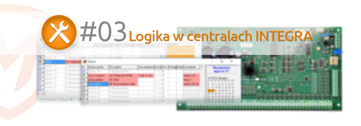 Logika w centralach INTEGRA